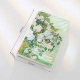 A6 Notebook Portable Notebook Oil Painting Diary Record Book School Office Stationery Planner  Journal Notebook  Budget Book