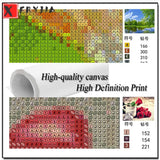 AOOKMIYA 5D DIY Diamond Embroidery Abstract African American Beautiful Women Art Diamond Mosaic Art Painting Needlework Handicraft