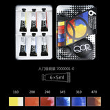 AOOKMIYA US QOR Artistic Watercolor Paints Set Tin box Pigment Solid Paint Set Palette High Concentration for Artist Painting Drawing AOOKMIYA.COM