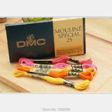 AOOKMIYA 200 pcs DMC Cross Stitch Embroidery Thread Floss--You Can Choose New Colors From 01 To 35