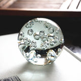 AOOKMIYA Nordic Glass Decoration Crystal Ball Crafts Birthday Gift Ocean Ornaments Landscaping Boshan Handmade Glass