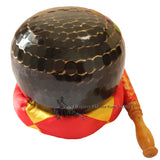 6"/15.2cm Diameter Copper Buddhist Monk Keisu Temple Prayer Singing Bowl