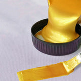 AOOKMIYA 60ml Gold Paint Metallic acrylic paint,waterproof not faded for Statuary Coloring DIY hand clothes painted graffiti Pigments