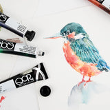 AOOKMIYA US QOR Artistic Watercolor Paints Set Tin box Pigment Solid Paint Set Palette High Concentration for Artist Painting Drawing AOOKMIYA.COM