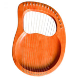 AOOKMIYA Wooden Mahogany Lyre Harp With Tuning Tool For Beginner Musical Instrument 16 Strings Stringed AOOKMIYA.COM