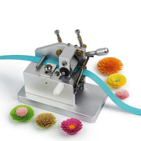 AOOKMIYA Paper Art Tassel Machine DIY Manual Paper Quilling Machine 3D Handmade Color Paper Cutting Roll Machine Paper Flower Making Tool