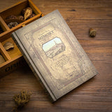 European Style A5 Diary Notebook Retro Magic Notebook Student Supplies Classical Gift Journal Notebook  Office Supplies