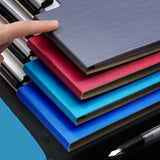 A4 File Board Clip Data Storage folders and Finishing Splint Folding Office Student Supplies Stationery Splint portfolio