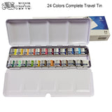 AOOKMIYA WINSOR&NEWTON Cotman Solid Watercolor Paint Pigment 8/12/24/36/45 Colors Drawing Supplies  AOOKMIYA.COM