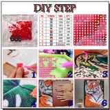 AOOKMIYA 5D DIY Diamond Embroidery Abstract African American Beautiful Women Art Diamond Mosaic Art Painting Needlework Handicraft