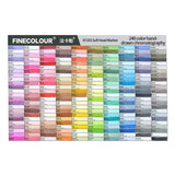 AOOKMIYA Finecolour EF103 240 Colors Art Marker Set Soft Dual Heads Oily Alcohol Based Sketch Markers Pen For Artist Design Professional