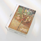 A6 Notebook Portable Notebook Oil Painting Diary Record Book School Office Stationery Planner  Journal Notebook  Budget Book