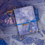 A5 A6 Starry Sky Notebook Hand Ledger Simple Hand Ledger Diary Book College Student Notebook Set  Journal School Supplies