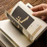 Chinese Brush Pen Calligraphy Book Portable Chinese Character Starter Seal Offical Regular Script Copybook Brush Copybooks