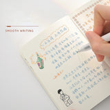 A6 Notebook Portable Notebook Oil Painting Diary Record Book School Office Stationery Planner  Journal Notebook  Budget Book