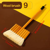 AOOKMIYA New Wool Brush Watercolor Brush Row Brush Chinese Painting Watercolor Painting Shading/background Brush Painting Supplies