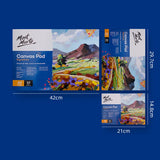 A3/A4/A5 Professional blank canvas for painting Acrylic oil painting canvas pad waterproof art supplies for artist 10 sheets