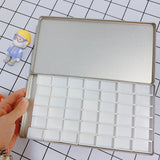 AOOKMIYA Watercolor color palette storage tin box 108PCS0.5ml /42pcs full block grid art painting utensils school supplies  AOOKMIYA.COM