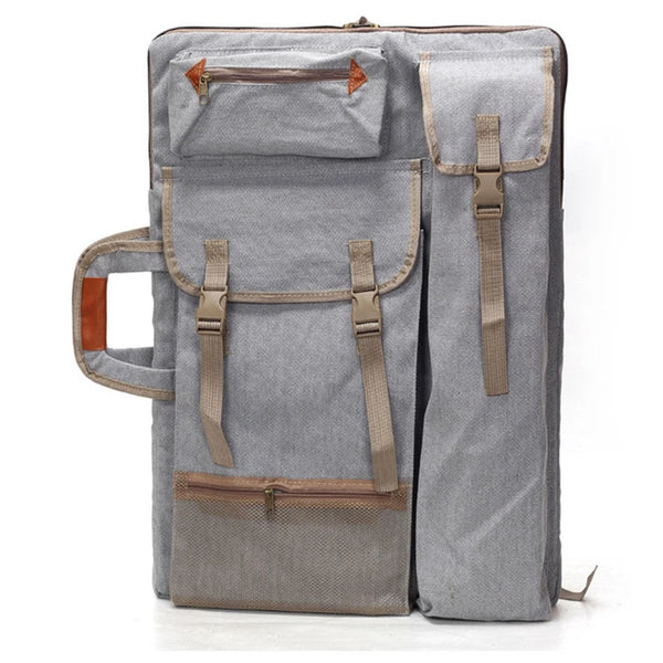 Canvas Backpack 4K Multifunctional Drawing Board Bag Drawing Board Bag Outdoor Sketching Art Supplies