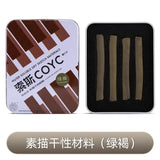 6/8pcs Professional Sketch Charcoal Bars Dry Material Soluble Toner Sketch Charcoal Artist Art Crayon Painting Drawing Supplies