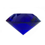 AOOKMIYA 100/120/150/200mm 1pcs Mix Color Crystal Diamond Shape Paperweight Glass Gem Display Ornament Art Craft Material Gifts