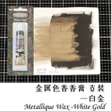 Prima Metallic Pearl Balm, American Gold Silver Rose Gold Lacquer Seal, Distressed Imitation Metal Color acrylic paint