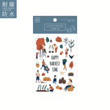 MU 3D crystal transfer sticker,waterproof self-adhesive DIY phone case sticker,cup decorative transfer paper, student stationery