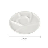 AOOKMIYA Flower Plum Rectangle Ceramic Palette Color Mixing Paint Palette Tray For Watercolor Gouache Acrylic Painting Art Supplies