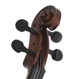 Astonvilla 16 Inch Viola Spruce Wood Panel Retro Matte Acoustic Viola Stringed Instrument with Case Bow For Musical Lover