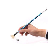 hwahong fan-shaped pen 205 long umbrella-shaped pen,Bristles oil paint brush profession watercolor pen/brush art supplies