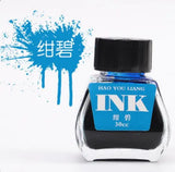 16-color Bottled Non-carbon Color Ink INK Pen Ink Ink 30ml Smooth and Non-blocking Nib School Supplies
