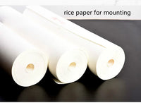Special Mounted Rice Paper for Painting Calligraphy Mounting 90m Chinese Thick Mounted Xuan Paper Calligraphie Mounted Material