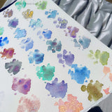 AOOKMIYA Super Vision Mica Chameleon Layered Color Metallic Watercolor Paint Hand-painted Flash Pigment Pearlescent Acuarelas Nail Art