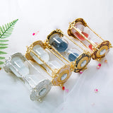 Hourglass Timer 15 Minutes Wedding Birthday Gift Creative Table Clock Metal Retro Sand Clock Home Decoration Accessories