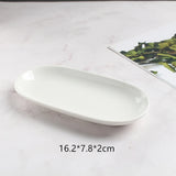 Ceramic Palette Shell-shape Watercolor Painting Dish high quality Water Powder Dish Chinese Painting White Porcelain Art supply
