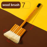 AOOKMIYA New Wool Brush Watercolor Brush Row Brush Chinese Painting Watercolor Painting Shading/background Brush Painting Supplies