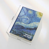 A6 Notebook Portable Notebook Oil Painting Diary Record Book School Office Stationery Planner  Journal Notebook  Budget Book