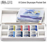 AOOKMIYA WINSOR&NEWTON Cotman Solid Watercolor Paint Pigment 8/12/24/36/45 Colors Drawing Supplies  AOOKMIYA.COM