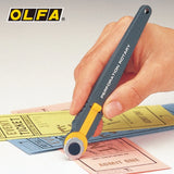 AOOKMIYA Dotted Line Round Knife Pen Type Dotted Hob Hand Account Paper Cutter Ticket Coupon Easy To Tear Line Cutting Utility Knife