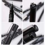 Japanese UNI Drawing Pin Pen ,Ultra Fine Line Art Marker Black Ink Pen,micron Drawing Pen Office School ,High quality DIY pen