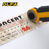 AOOKMIYA Dotted Line Round Knife Pen Type Dotted Hob Hand Account Paper Cutter Ticket Coupon Easy To Tear Line Cutting Utility Knife