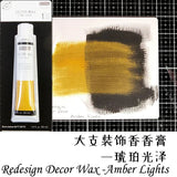 Prima Metallic Pearl Balm, American Gold Silver Rose Gold Lacquer Seal, Distressed Imitation Metal Color acrylic paint