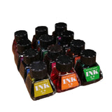 16-color Bottled Non-carbon Color Ink INK Pen Ink Ink 30ml Smooth and Non-blocking Nib School Supplies