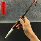 Chinese Calligraphy Pen Upscale Pure Woolen Hair Chinese Painting Calligraphy Writing Brush Long Hair Large Brush Pen Caligrafia