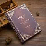 European Style A5 Diary Notebook Retro Magic Notebook Student Supplies Classical Gift Journal Notebook  Office Supplies