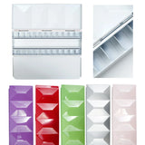 AOOKMIYA Heavy enamel, dustproof and moisturizing solid watercolor palette 24 grid portable art paint empty box For art supplies