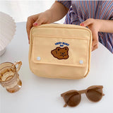 21*17cm Handbook bag,A6/A7 handbook material tape storage bag,large capacity pencil case pen bag Quality stationery Supplies