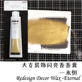 Prima Metallic Pearl Balm, American Gold Silver Rose Gold Lacquer Seal, Distressed Imitation Metal Color acrylic paint