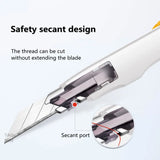 Precision Utility Knife 30 Degree 9mm Blade Paper Cutter Leather Cutting Engraving Carton Craft Knife Metal Knife Stationery