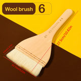 AOOKMIYA New Wool Brush Watercolor Brush Row Brush Chinese Painting Watercolor Painting Shading/background Brush Painting Supplies